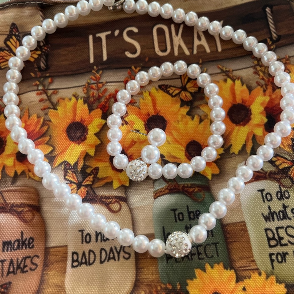 New bracelet , earring, necklace set